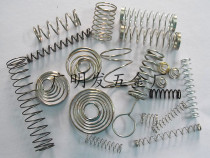 Factory custom compression spring Hardware spring processing Telescopic spring Nickel plated pressure spring Bending spring