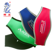 Xunlong diving goggles with mask with cover Diving goggles Shu wear with hair care band Comfortable to wear without strangling the head