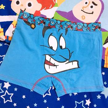 ໂຄມໄຟມະຫັດສະຈັນຂອງ Disney Aladdin's Cotton Boxer Briefs Shorts