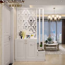 Into the door Fengshui Xuan Shut Shoes Cabinet in the living room hollow screen partition cabinet minimalist modern household frame