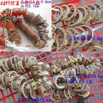 Old Coal Bamboo Ring Bamboo Ring Plum Courtei Bamboo Ring Bamboo Ring Semi-finished Bamboo Ring Bamboo Ring Bamboo Ring Coarse Embryo Not Processed