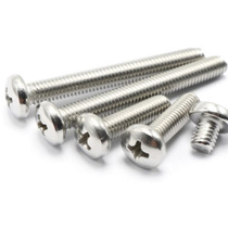 Quality good screw screws M5X20 cross round head disc head stainless steel 100 RMB30