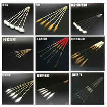 Wooden goose bar ear tool horse tail silver needle rod household with chicken bar to hit ear hair and ear