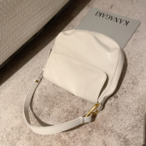 (South wind)snow queen soft leather shoulder armpit bag female 2021 new fashion simple messenger bag