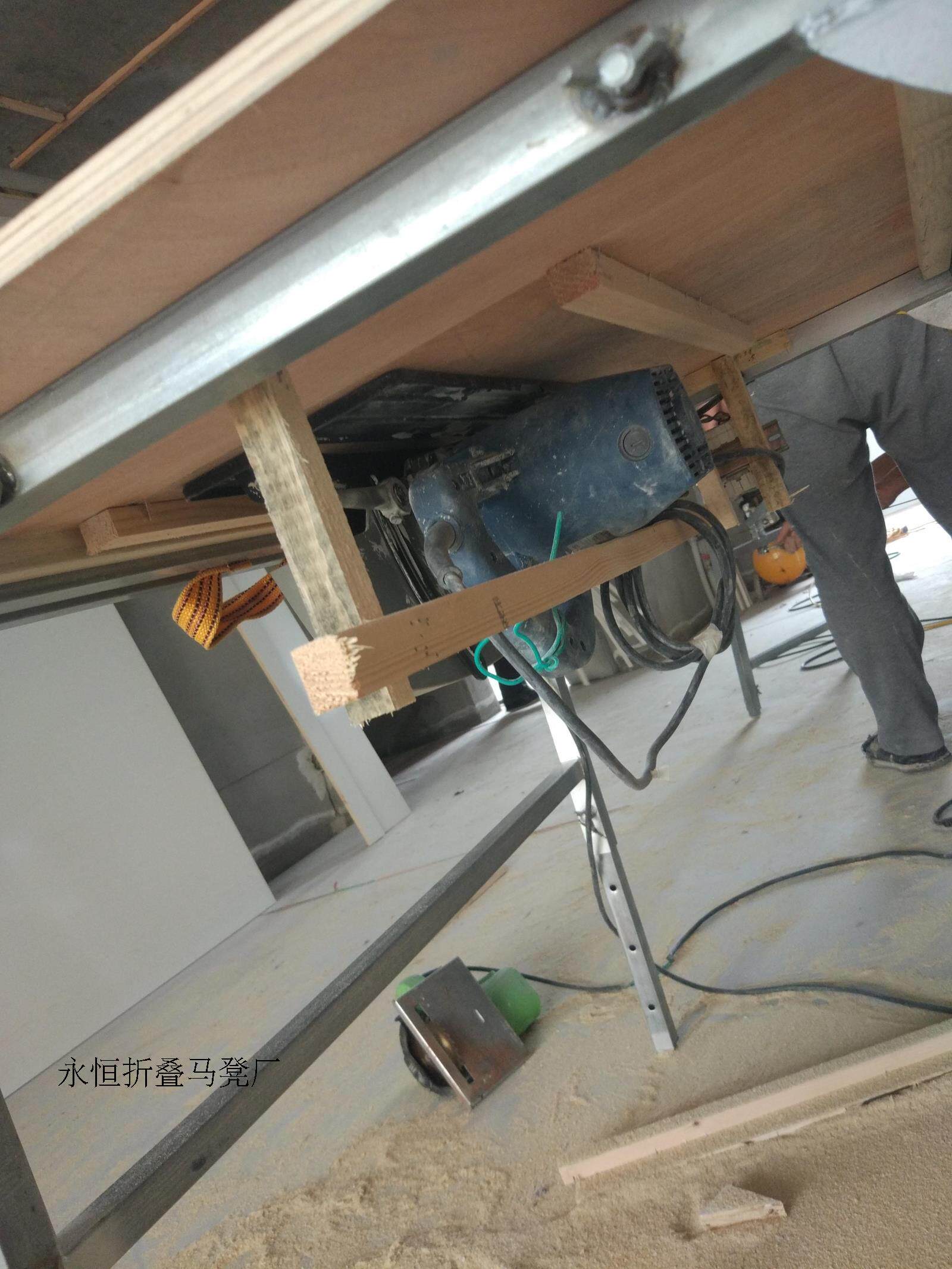 加长锯架便携式木工折叠台锯倒装组合木工工作台裸架_双氙车灯改装网