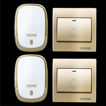 Household wireless doorbell 86 panel 2 tow 1 2 TOW 2 tow 3 AC remote control doorbell pager without wires