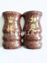 Door god incense burner incense stick wall incense burner incense door stove fireplace natural granite rock Indian safflower vase shape