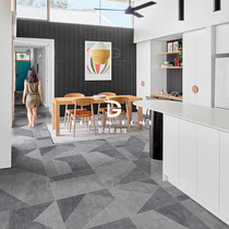 Industrial wind gray antique cement brick 600x600 Nordic minimal kitchen toilet living room bathroom tiles