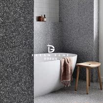 Industrial wind gray retro - terrazzo tile tile kitchen toilet wall tile dining room bathroom anti - slip floor tile 600