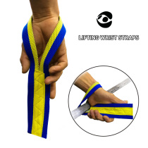 CrossFit professional weightlifting assistance with fitness deadlift Horizontal bar Auxiliary pull-up Grip Wrist protection Palm wear-resistant