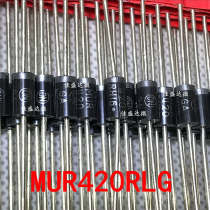 Superfast recovery line MUR420RLG DO-201AD MUR420G diode 4A 200V DO-27