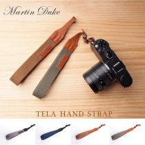 Martin Duke leather cotton micro single camera wrist strap SLR hand rope handmade Canon Nikon Sony