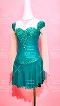 Zhuobao fashion Childrens figure skating dress skating dress competition performance dress a4