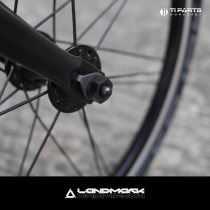 (Spot) TI PARTS BROMPTON front wheel titanium alloy nut