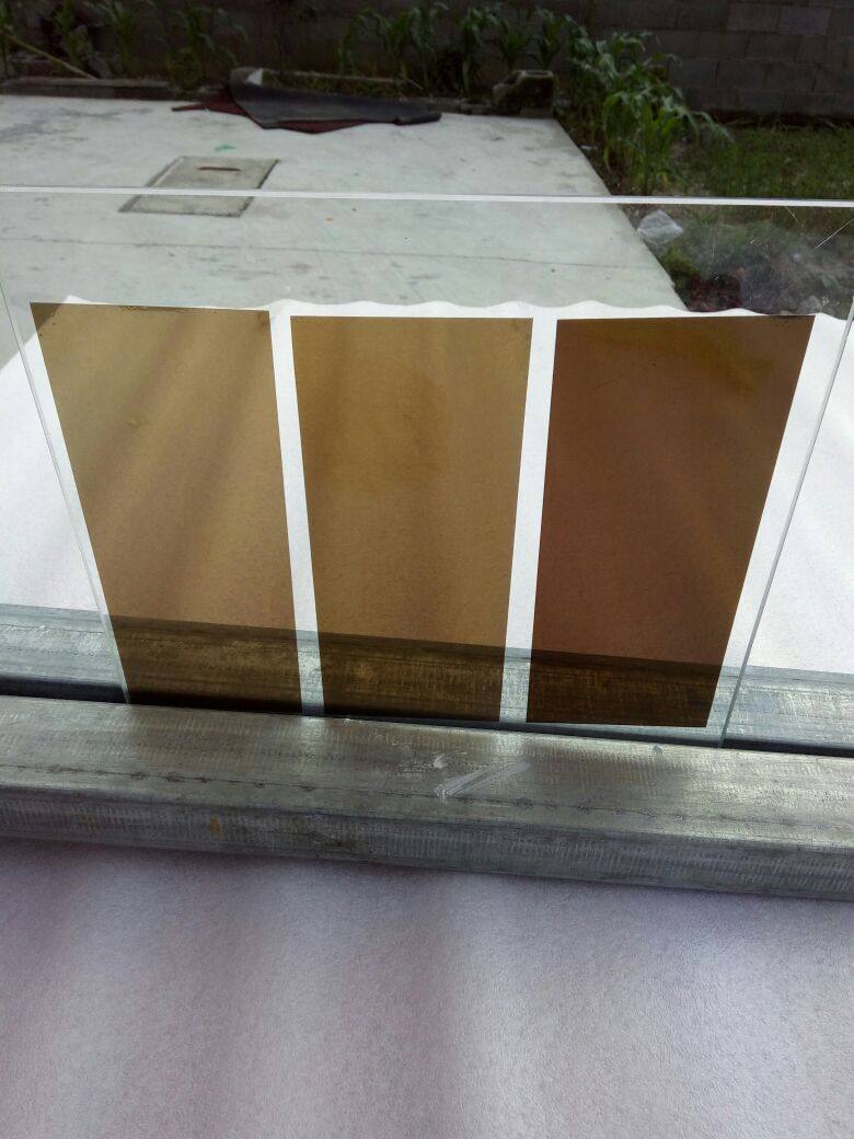 玻璃贴膜茶色遮光装饰膜 咖啡色双向透明门窗阳台茶几贴 特价包邮