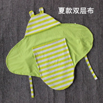 Baby anti-shock sleeping bag swaddling bag towel sleeping artifact summer thin butterfly by newborn baby anti-shock