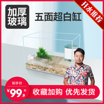 Aquariums bio-male turtle cylinder ultra-white glass aquarium bare cylinder filter for a special cylinder home for turtle