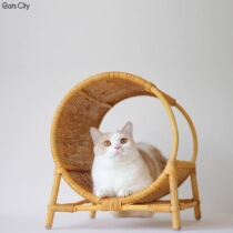 C-Queen CatsCity pure hand-made natural vine scaffolds cats nest four seasons cats bed and cat bed