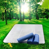 Medium-sized and large outdoor double-sided film moistureproof mat picnic mat car fang shai dian China camping