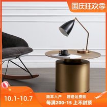 Modern ZUOYOU round living room household coffee table simple modern small apartment home size round small size