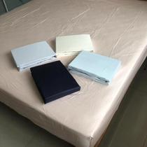 Foreign trade tail single 500 root soft cotton Egyptian cotton tribute satin bed hat 180*200 38 plus high solid color simple