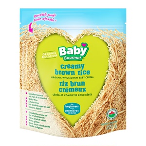 babygourmet贝贝美食家 有机婴幼儿米粉米糊高铁营养燕麦米粉227g