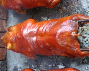 海南特色美食 海南澄迈福山烤乳猪 临高烤乳猪