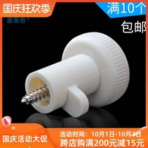 Folding frameless balcony window handle lock glass window small handle windproof handle anti-theft knob buckle