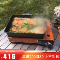 Carafe BBQ Oven Outdoor Grill Liquefied Gas Oven Gas Stove Portable Gas Oven Picnic Stove