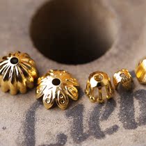 Plated real gold flower stand DIY jewelry accessories(2424A)