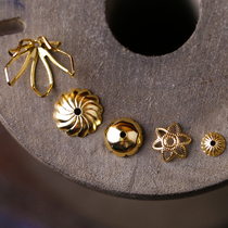 Copper plated 24K Real gold Flower stand Set DIY jewelry accessories(2378A)