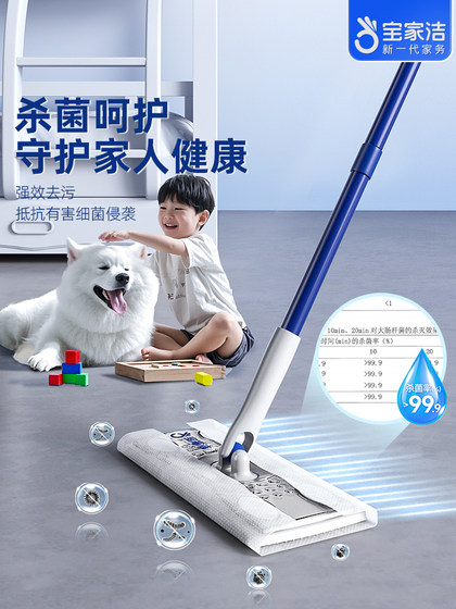 Baojiajie 정전기 먼지 제거 종이 MOP 가정 게으른 평면 MOP 일회용 물티슈 MOP 손으로 씻은 바닥 Baojiajie 정전기 먼지 제거 종이 MOP 가정 게으른 평면 MOP 일회용 물티슈 MOP 손으로 씻은 바닥