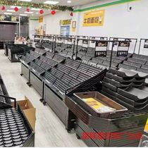 Box Horse Fresh Produce Fruit Shelving Supermarket Fruit Vegetable Resin Shelving Boutique Water Fruit Shop Shelves Shelves