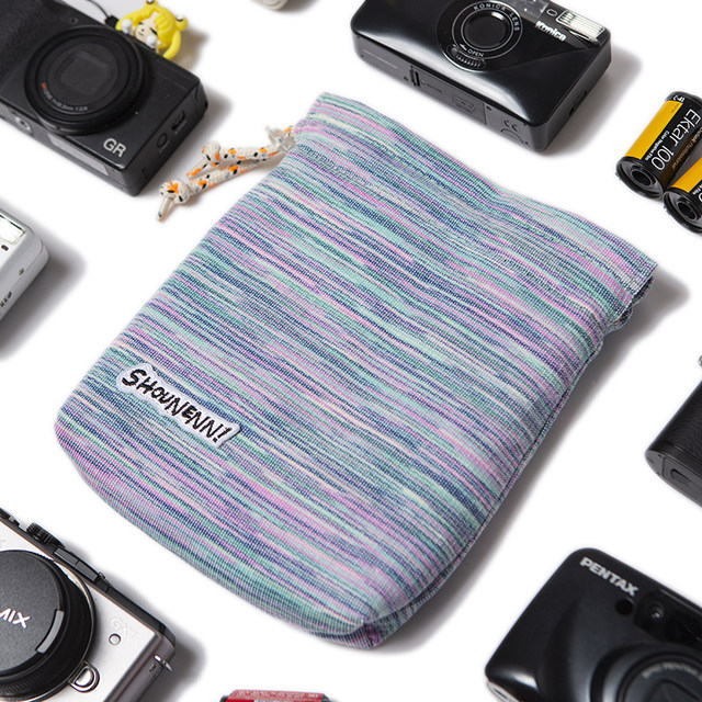 Shounenn Original Lens Protection Storage Bag SLR Camera Bag Portable Drawstring Drawstring Pocket Color Shoulder Bag