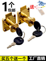 Drawer lock Desk file cabinet lock Furniture wardrobe door Cabinet lock Extended counter cabinet lock Automatic furniture lock