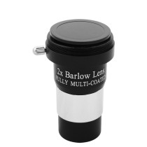 Astronomical telescope 2X Barlow eyepiece 1 25 inch high definition 3x metal multiplier mirror M42 camera thread