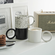 ladylike Mug Nordic ins Coffee Cup Women Yogurt Cup Ceramic Water Cup Home Couple Cup