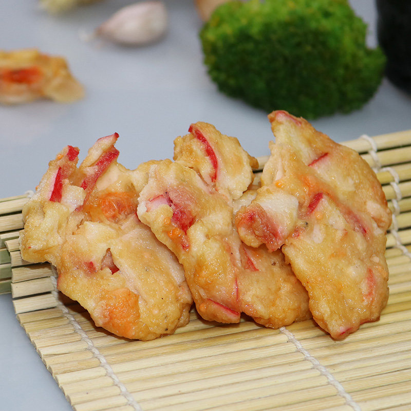 【鱼极】樱花虾片3kg 樱花虾炸鱼饼 火锅食材海鲜丸子 火锅鱼丸