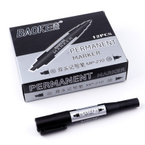 Baoke MP210 marker pen large double head logistics pen CD disc pen oil Pen Waterproof Mark pen