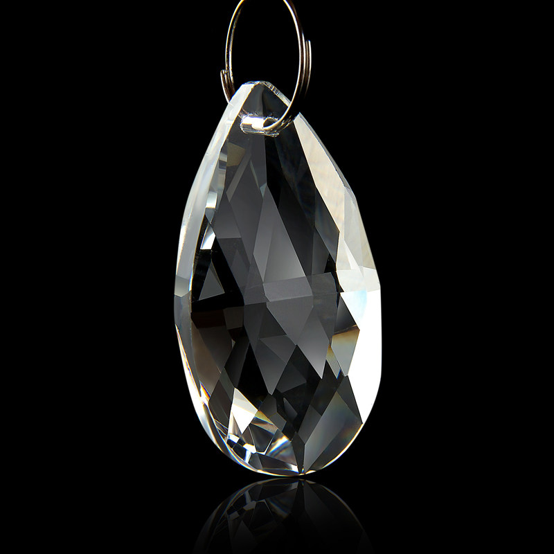 天使泪水晶珠帘吊坠 门帘挂帘隔断婚庆玄关diy材料水晶灯配件批发_珠