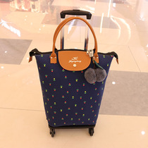 Buy food pull cart portable small cart portable small shopping cart hand trolley portable trolley detachable folding