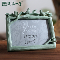 Photo Frame Setting Table Personalized Creative Photo Frame 7 6 5 6 7 8 Picture Frame Resin Cute Korean Style