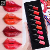 Mary Deja Lip Glazed Greedy moisturizing and moisturizing not to decolour persistent waterproof lip gloss red small sample suit