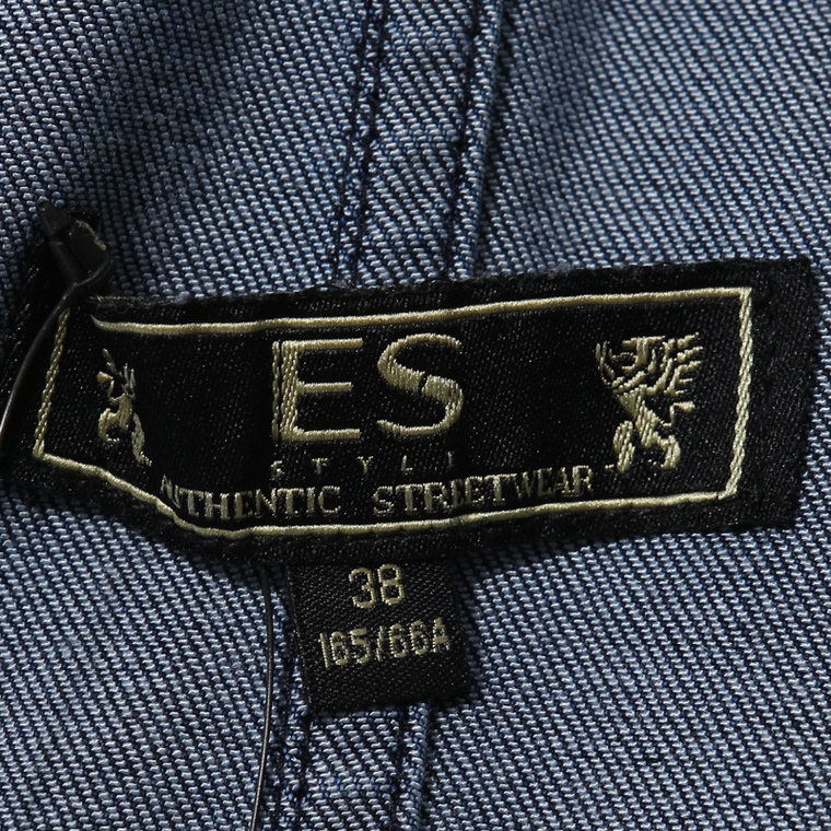 艾格 ES 2015夏新品U2 贴布别针牛仔背带裙15032217548吊牌价349