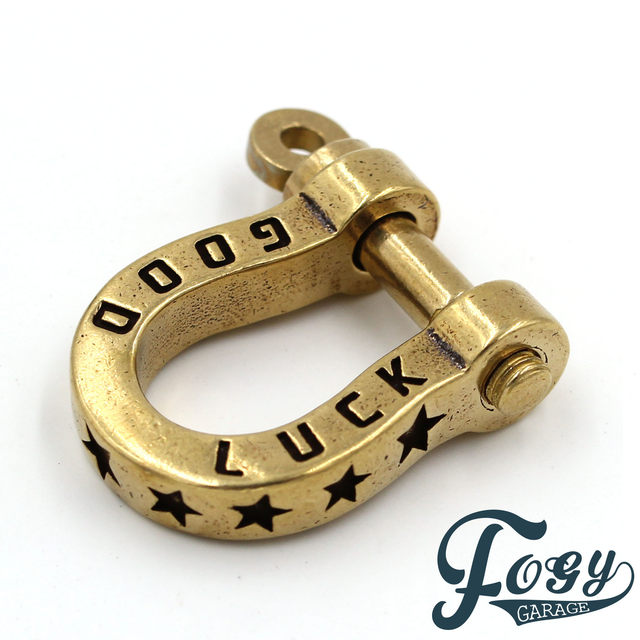 Original retro horseshoe buckle brass american pure copper keychain car motorcycle hardware accessories Original retro horseshoe buckle brass american pure copper keychain car motorcycle hardware accessories