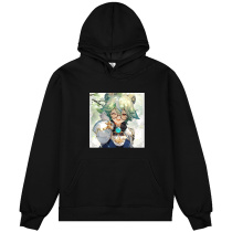 Original God Granulated Sugar Perimeter COS Plus Suede Heavy Pound Loose Sweatshirt With Hooded Sweatshirt With a Diffuse Silver Fox Suede Thick Real Coat