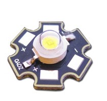 3W high power led white Flashlight lamp bead 3 4-3 6v 160LM send aluminum plate heat sink