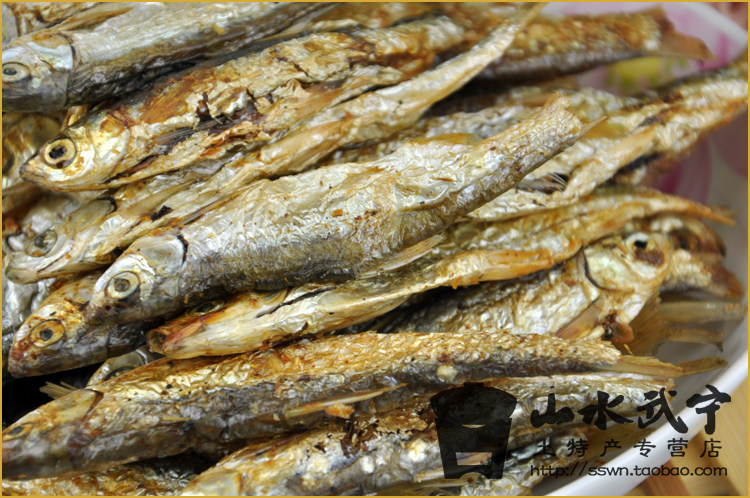 小鱼干 武宁餐鱼干 200g 江西武宁土特产 农家油炸小白条清水鱼