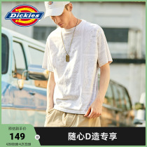 (Mall same section) Dickies full bottom pattern T-shirt mens spring summer New products full cotton blouses 9410