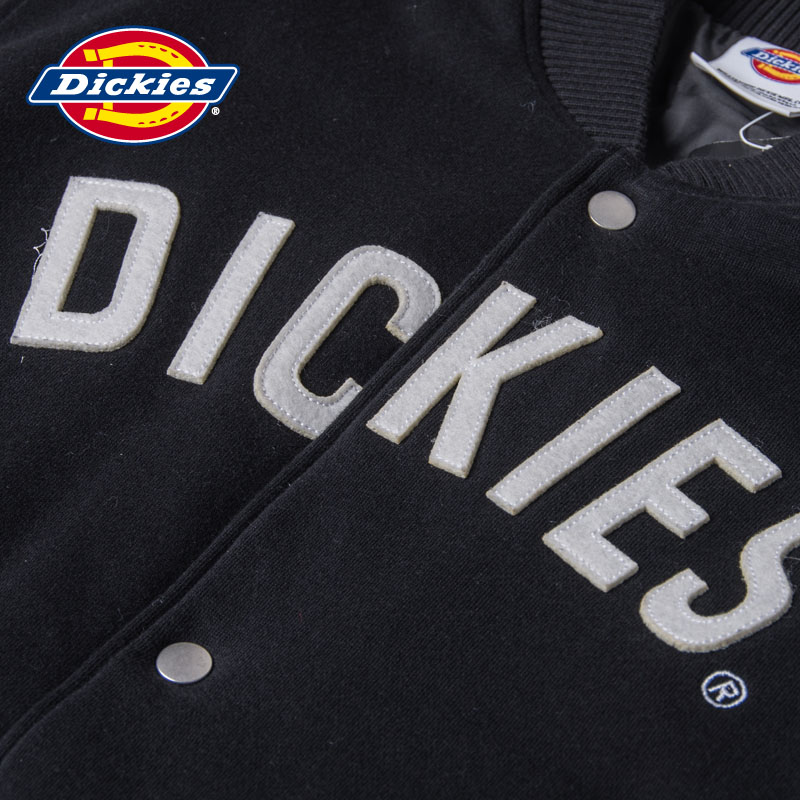 Dickies冬季男棒球棉服字母贴布绣充棉保暖时尚外套164M30EC14产品展示图5